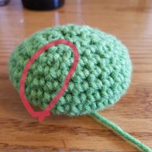 Crochet tutorial invisible decrease amigurumi stitch video and photos | Hooked by Kati