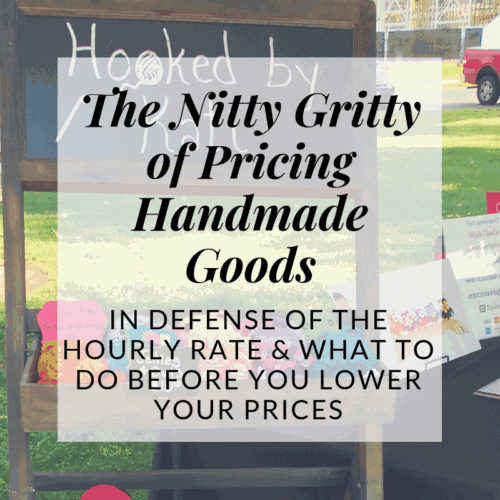 pricing crochet work defending the hourly method | Hooked by Kati