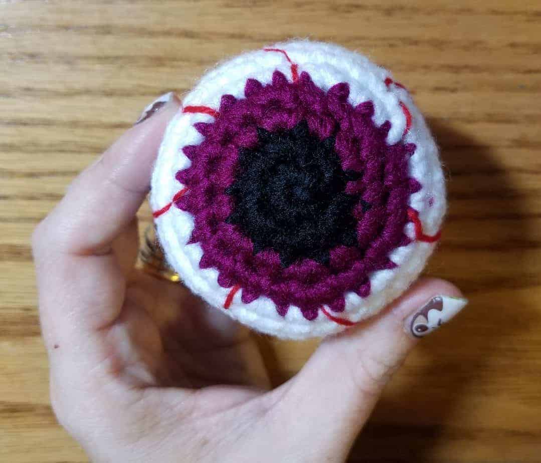 Creepy Eyeball | Free Crochet Pattern