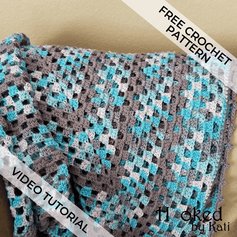 Granny Square Project Bag - Easy to Follow Written Crochet Pattern