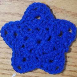 granny stitch star crochet pattern
