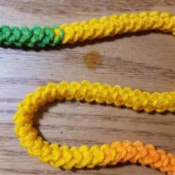 easy crochet cord | romanian cord