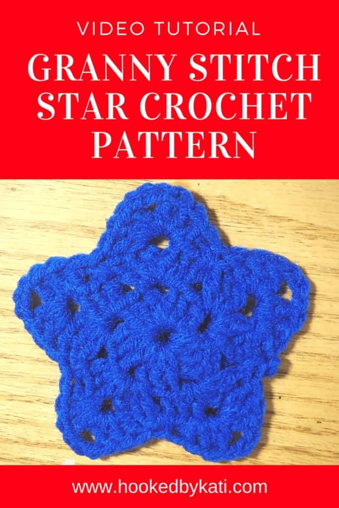 granny stitch star crochet pattern