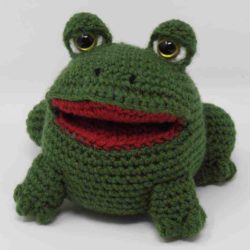 Boris the Frog Premium Crochet Pattern, printable