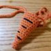 snowman carrot nose warmer free crochet pattern | Hooked by Kati