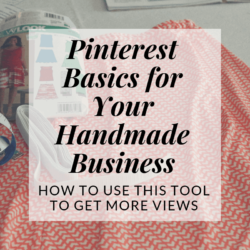 pinterest basics for your handmade etsy business | Hooked by Kati