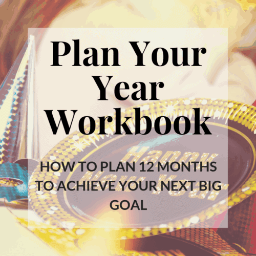 Plan Your Year Free Downloadable Workbook, Break your goals into pieces to make your dreams come true | Hooked by Kati