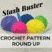 Stash Buster crochet pattern round up | Hooked by Kati