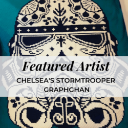 stormtrooper graphghan blanket featured artist