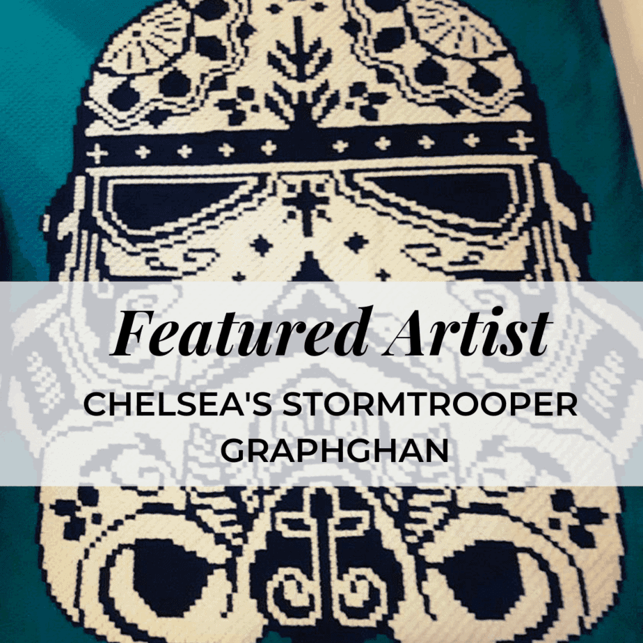 Featured Crochet Artist: Chelsea’s Stormtrooper Graphghan
