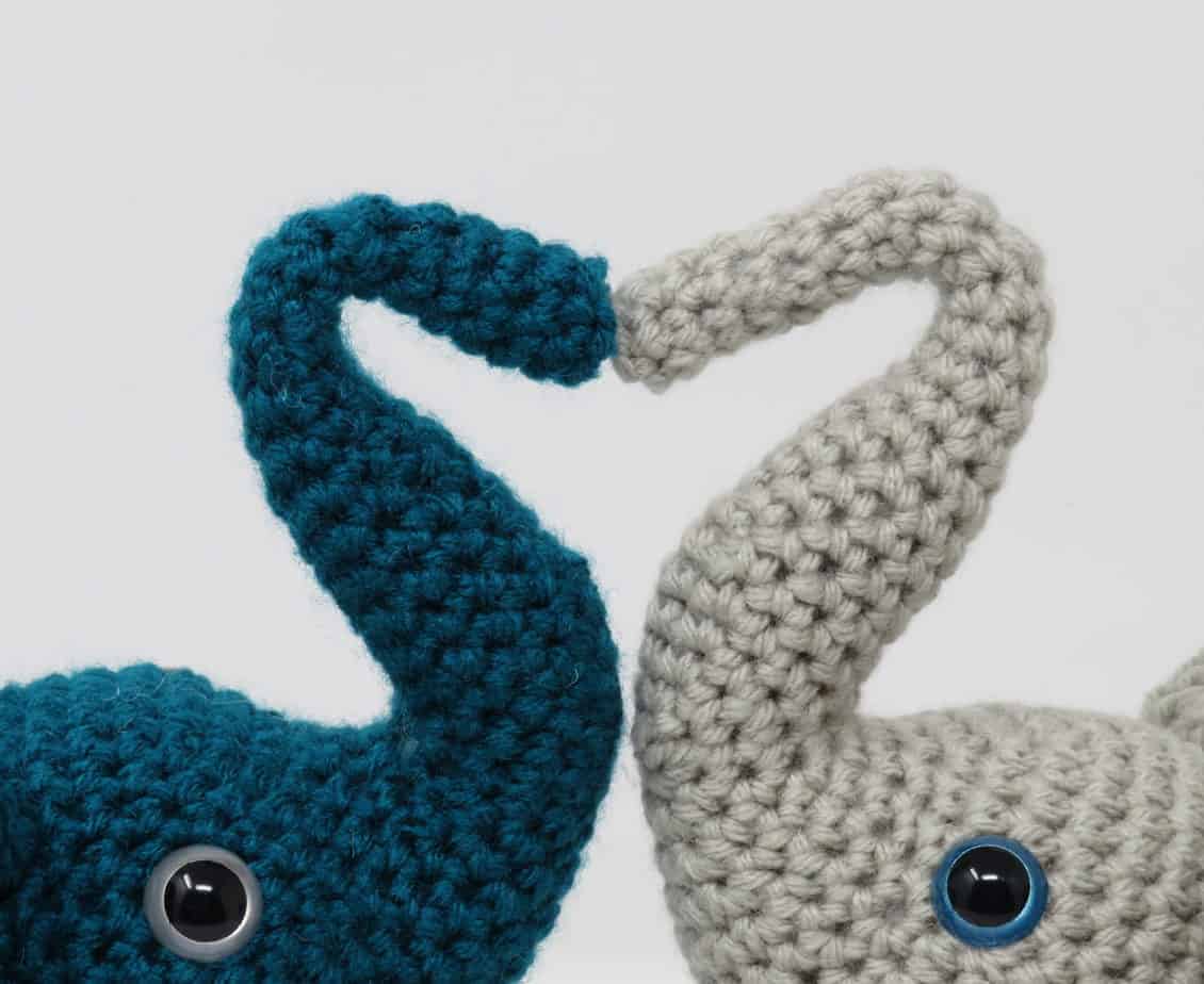 amigurumi elephants in love free crochet pattern