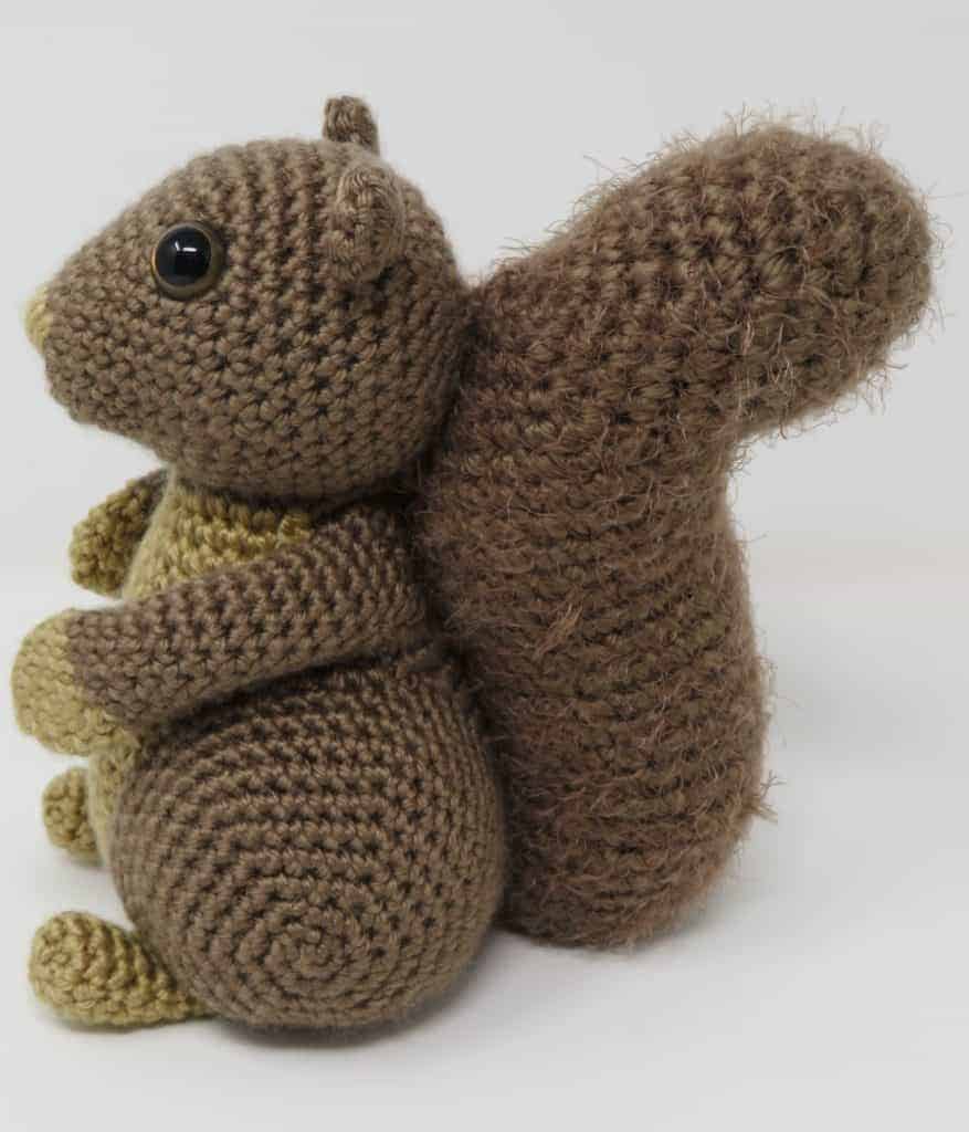Hygge Squirrel, a free crochet pattern on Underground Crafter by Hooked by Kati. 