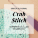 crab stitch video tutorial Hooked by Kati