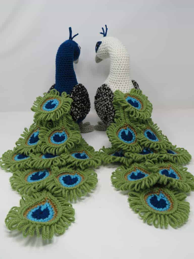 Regal the Peacock free amigurumi crochet pattern 