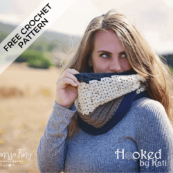 Everyday, Everywhere Scarf free crochet pattern, Hooked by Kati