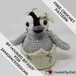 Hatching Penguin Chick | Free Pattern for 3amgracedesigns