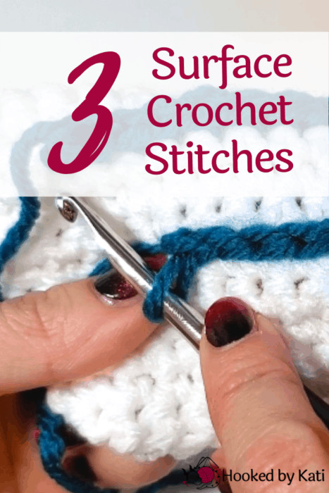 Surface Crochet video tutorial, from Hooked by Kati