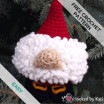 Santa gonk free crochet pattern