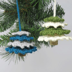 frilly tree ornament premium printable crochet pattern