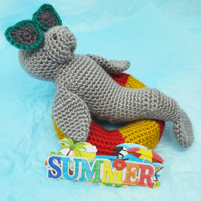 Summer Manatee | Premium Crochet Pattern