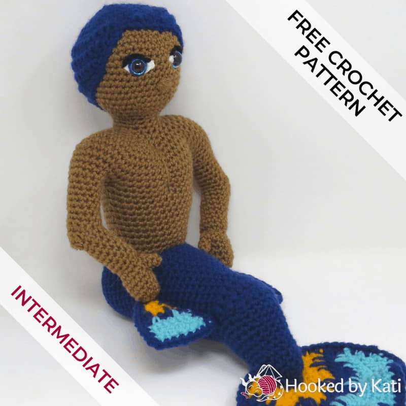 Carter the Betta Merman | Free Crochet Pattern