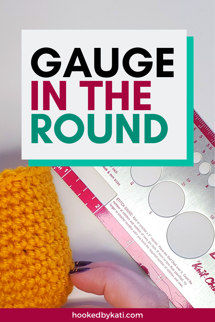How to Create a Gauge Swatch In The Round, a video tutorial from Hooked by Kati