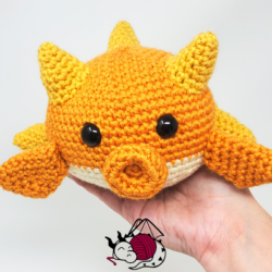 Crochet Puffer Fish Amigurumi Pattern , printable from Hooked by Kati img