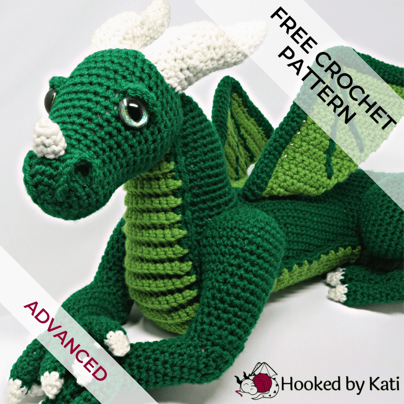 UPDATED! Vincent the Dragon | Free Crochet Pattern