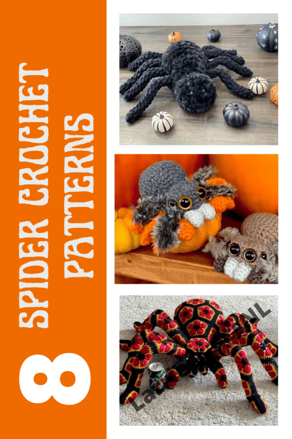 Best Spider Crochet Patterns - Hooked by Kati