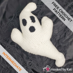 Classic Ghost Buddy Free Halloween Crochet Pattern