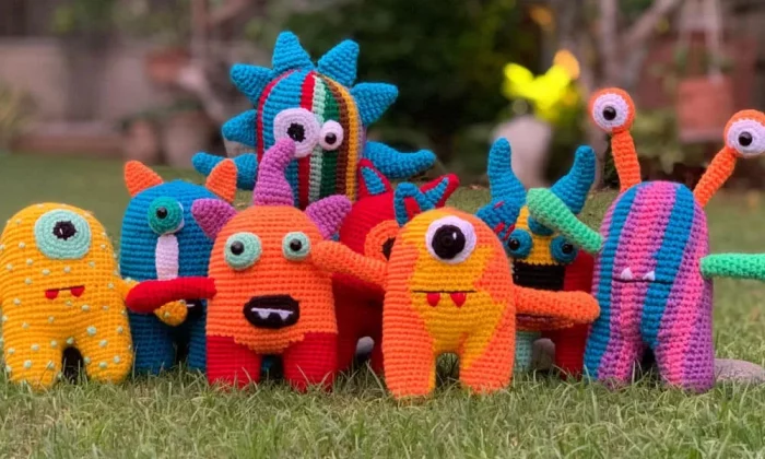 Design your own plushie monster crochet pattern