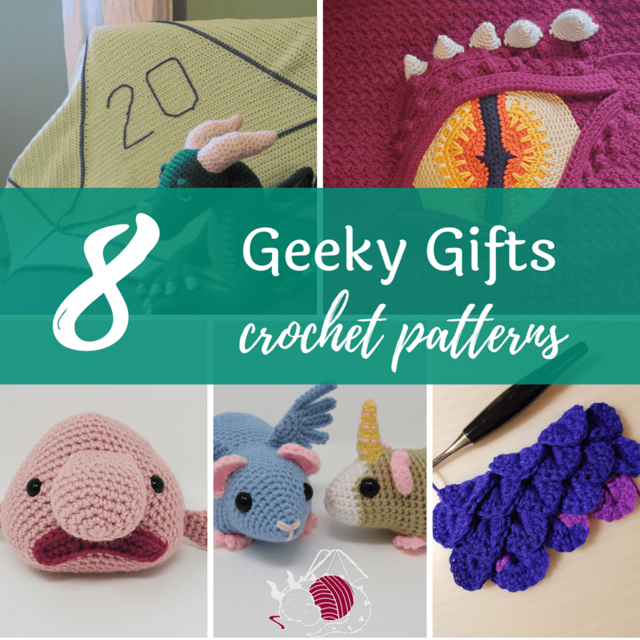8 Patterns for Geeky Crochet Gifts