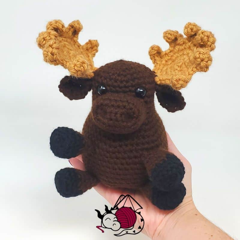 Morris the Moose Premium Amigurumi Crochet Pattern