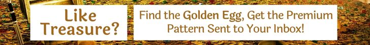 Find Golden Egg on the blog, get the pattern for free!