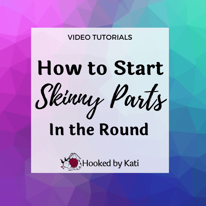 How To Start Skinny Parts In The Round