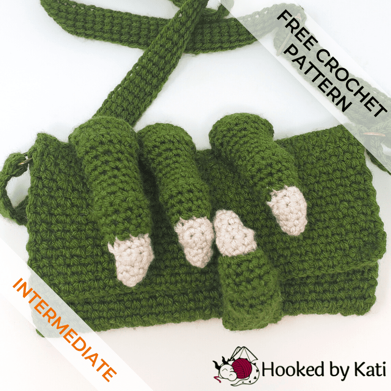 Dragon claw clutch purse free crochet pattern