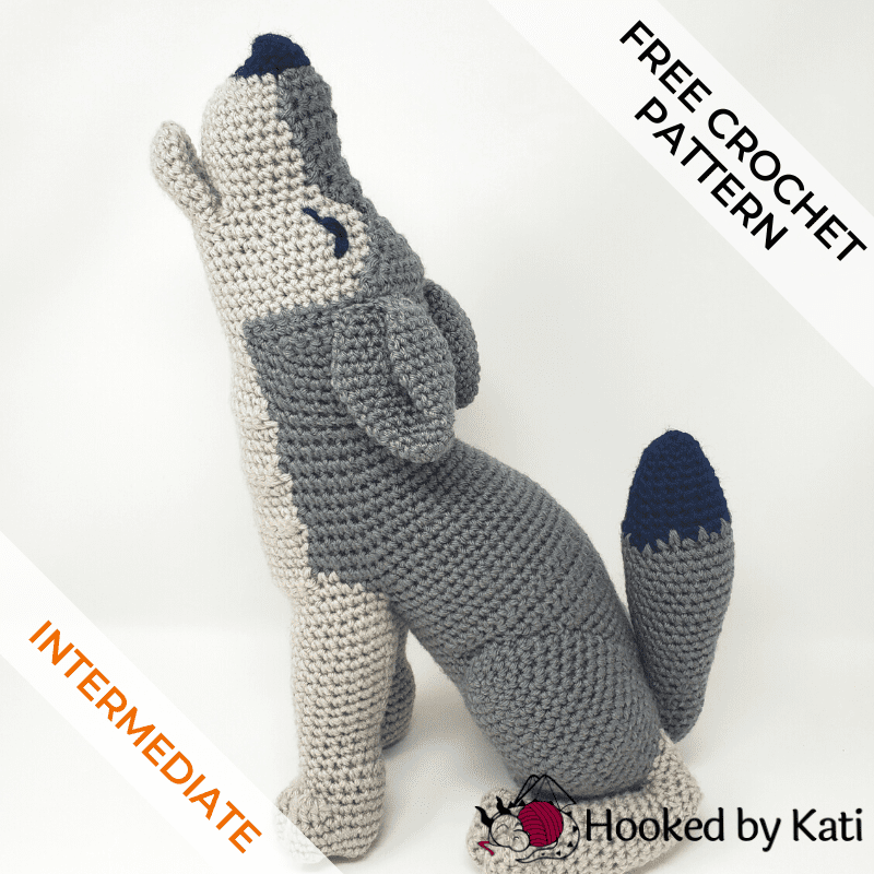 Spirit the Wolf | Free Crochet Pattern