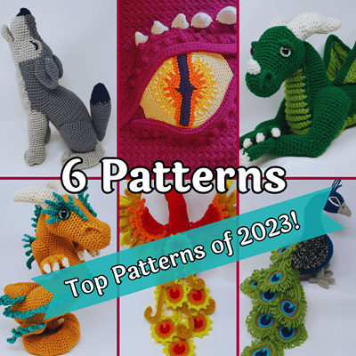 best of 2023 amigurumi crochet pattern collection