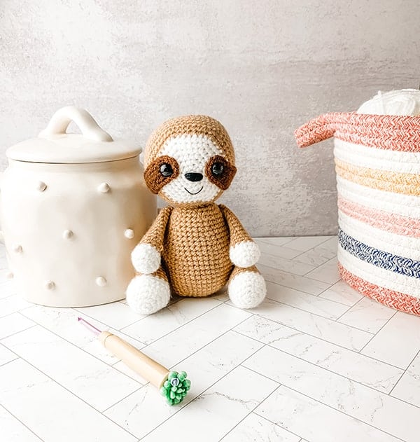 Best Sloth Crochet Patterns - Hooked by Kati