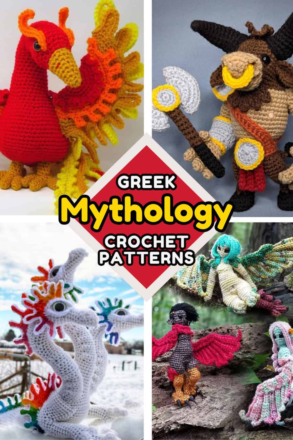 Mythical Creature Pattern Best Mythical Creature Crochet Patterns - Hooked by Kati